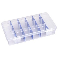 Flambeau Outdoors 2003 Tuff 12 Count (Pack of 1), Clear – 7″ x 4.12 x 1.5