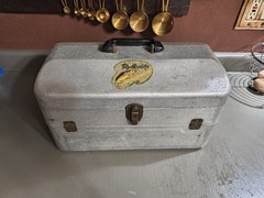 Vintage “My Buddy Tacklemaster” Lightweight Aluminum Fishing Tackle Box