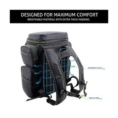 Evolution Fishing Drift Series Tackle Backpack – Green, 3600 Size, Outdoor