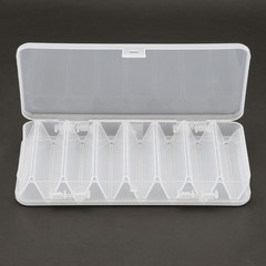 Double Side 14 Compartments Fishing Lure Box, Multi-function Fishing Tackle Box