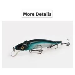 Abs Hard Bait Slow Sinking Minnow Hydrodynamic Design Streamlined Body