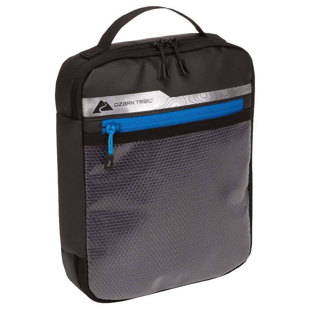 Saltwater Fishing Tackle Storage Bait Binder Resealable Bags Black Polyester