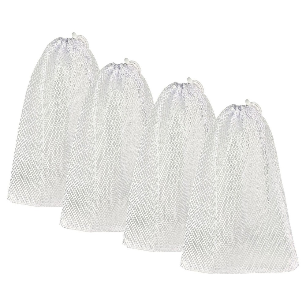 4 Pieces Premium Nylon Mesh Chum Bag for Enhanced Fishing Attraction 12 x18 i…