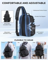 Calamus GearMaster Fishing Sling Tackle Bag Tool Set SLGCOBK