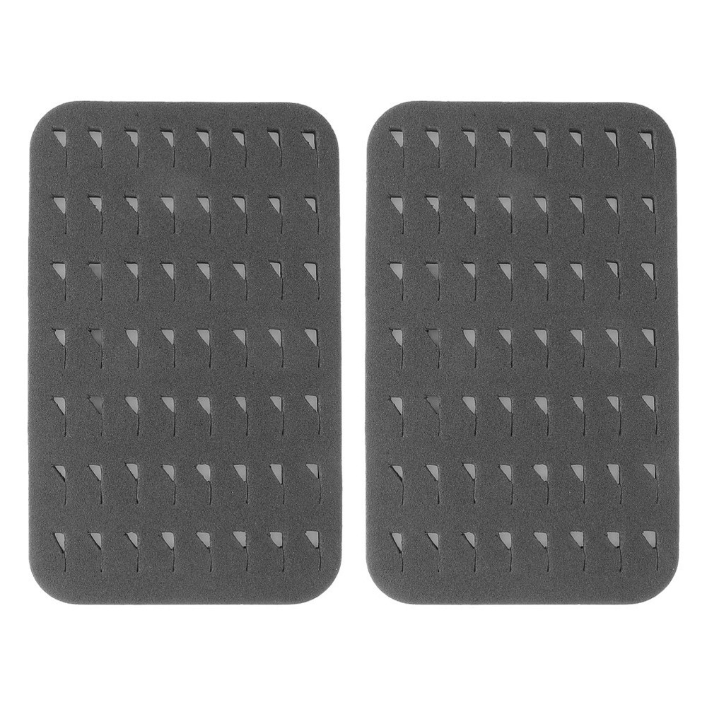 2 Pcs Fishing Foam Hanging Board Box Organizer Tackle for Hook Storage