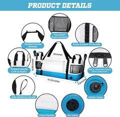 Morxplor Insulated Fish Cooler Kill Bag Flat Bottom-26X18 31X14 40X16 50X18