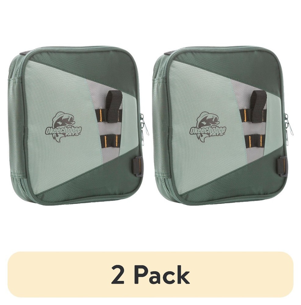(2 pack) Fats Soft Bait Binder, Fishing Tackle Bags, Polyester