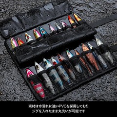 DRESS Roll Jig Bag 36cm Jig 8 Pieces Storage Rolls up for compact storage and or