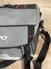 Plano 3700 Tackle Bag Gray Black Red Tackle Tray 15” Long
