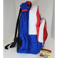 Eagle Claw Youth Fishing Fanatic Backpack Red/White/Blue Never Used