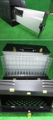 Megabass Ito Asylum Black & Gold Aluminum Tackle Box Japan Limited Rare Color