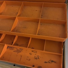 Old Pal Woodstream Tackle PLUG Box 6500 Bass Boss Vtg Solid But Dirty LOOK