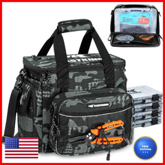 Kastking Baitspace Fishing Tackle Bag 4 Tackle Bait Binder Water-Resistant