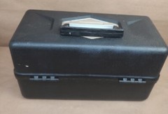 VINTAGE 3 Tray TED WILLIAMS FISHING TACKLE BOX 34452 14″×7″×7 1/2″ Good Cond.