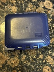 Meiho Akiokun FB-470 Water Proof Tournament Case Navy New READ DESCRIPTION.