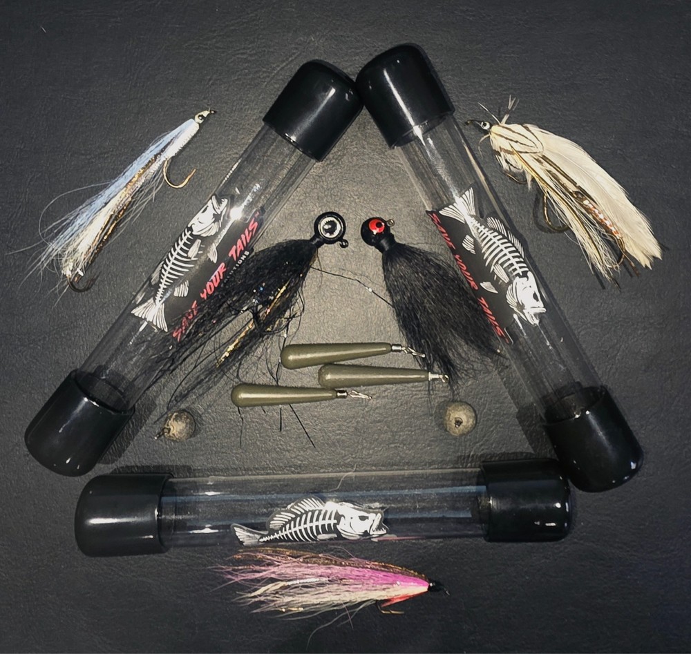 Black 3/4″ x 6″ Finesse Series Tackle Tube™ 3-pack. Terminal Tackle Storage