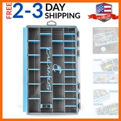 DryVault Waterproof Fishing Tackle Box, 3700 1 Pack | Sturdy Tackle Trays, Ad…