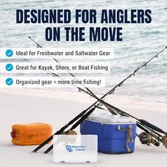 Tackle Box Trays, Utility Storage Boxes for Fishing 3600 Trays (2-pack)