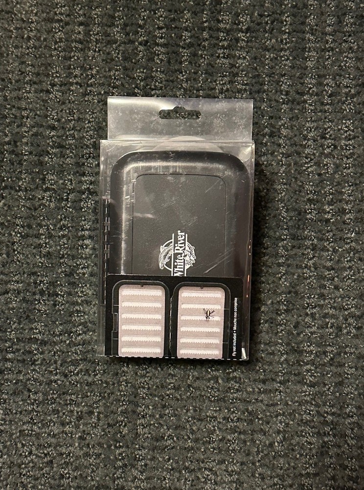 Bass Pro Medium Fly Box, White River
