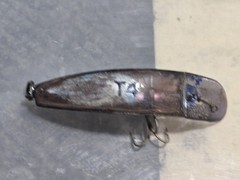 Dream LOT of RARE Vintage WOODEN Fishing LURES/TACKLE/REEL ECT. HEDDON TORPEDOS
