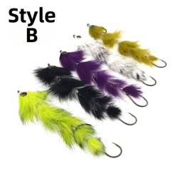 Synthetic Bait Lure 27mm with High Strength Hook For Multi Section Style