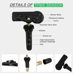 Ford Tire Pressure Monitoring System Sensor 315MHZ Programmed TPMS Sensor wit…