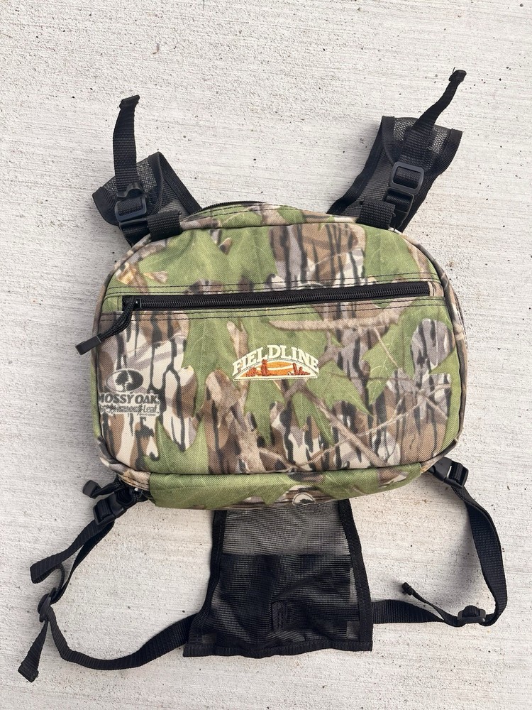 Fieldline Anglers Fishing Camo Chest Pack Rig