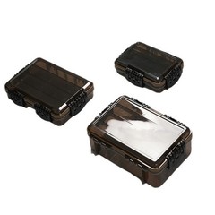 Waterproof Fishing Box Jig Hook Hard Bait Box 3 Size Fishing Tackle Storage Box