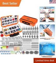 449PCS Fishing Gear – Versatile Tackle Box for Every Fishing Adventure