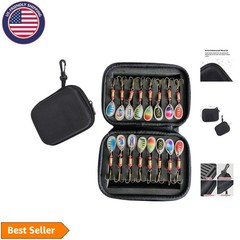 Waterproof EVA Bait Storage Binder Case – 16 Compartments