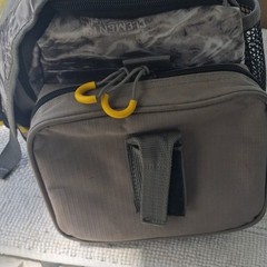 Plano Oole Tackle Bag Gray Black Yellow Soft Sided 3 Pockets Shoulder Strap