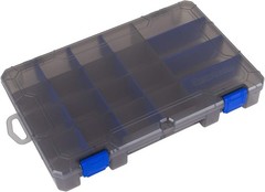 Stackable Fishing Tackle Box 11×8 inches with Transparent Lid for Easy Viewing