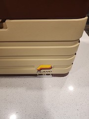 Plano Model 758 Large Tackle Box Storage Fishing 4-drawer Deep top USA Clean