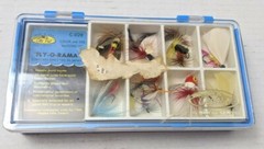 Vintage Old Pal Model C-038 Tackles 8 Unique Lures Fly-O-Rama Fly Fishing