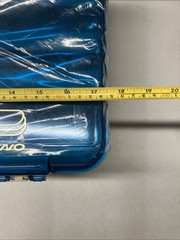 PLANO TWO LEVEL MAGNUM TACKLE BOX 3500 SANDSTONE BLUE 135010