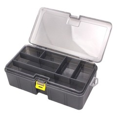 Fishing Lures Container Double Layer Fishing Tackle Box Hook Storage Organizers