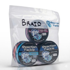 Reaction Tackle Clear Bait Bags- Plastics and more organizer bags- 10 or 20 pack