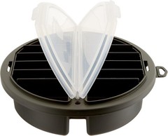 5 Gallon Bucket Topper and Organizer,OD Green/Clear