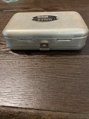 Vintage Umco Corporation Aluminum Double Sided Fly Fishing Tackle Box Model P-9