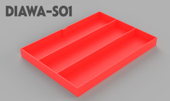 Daiwa S36 D800 D500 D90 Shallow Drawer Organisers Keep Your Tackle Clean & Tidy