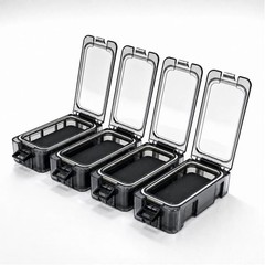 Fishing Tackle Box – 4 Pack Glow-in-the-dark Fishing Tackle Storage, Tackle