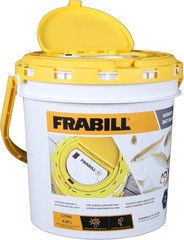 Durable 1.3 Gallon Insulated Fishing Bucket with Easy Access Lid & Aerator