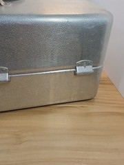 Umco Model 1000 Aluminum Silver Tackle Box Rare Vtg Couple Dents