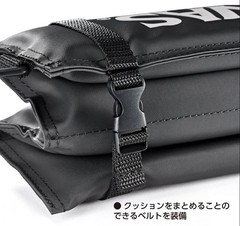 Varivas VAAC-77 Folding Seat Cushion 320 x 38 x 2 cm Black (0648)