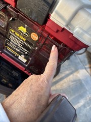 PLANO 4-BY RACK SYSTEM TACKLE BOX 3500 SERIES MADE IN USA (read Missing Parts)