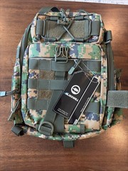 BLISSWILL Outdoor Fishing Tackle Sling Bag Water-Resistant Tactical Gear New!