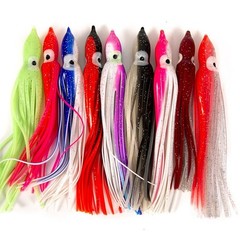 Soft Glow for OCTOPUS Lure Realistic Squid Bait for For saltwater Catching