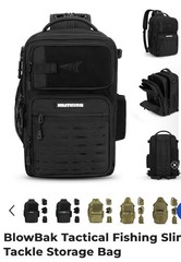 Kastking BlowBak Tactical Fishing Sling Tackle Storage Bag Large Backpack