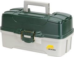 Water-Repellent 3-Tray Tackle Box with Collapsible Handle – Made in the USA