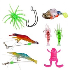 24-Piece Tackle Mystery Box for Anglers Featuring 30×23.5×3.5cm ABS Lures